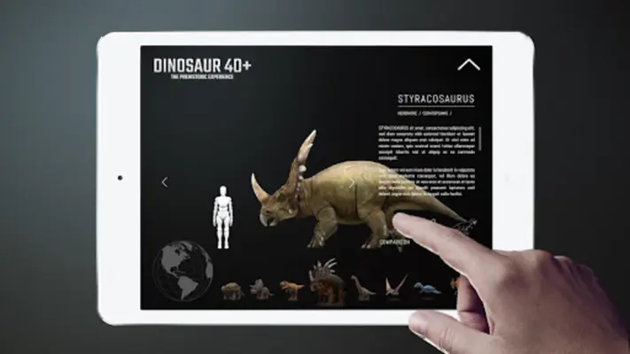 Dinosaur 4D+ android App screenshot 2